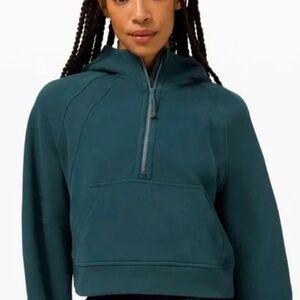 Lululemon Half-Zip Scuba Hoodie in Submarine Size XL/XXL